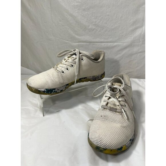 No Bull Spring Fling Trainers Women’s SuperFabric White Sneakers SIZE 7.5 - Picture 11 of 15